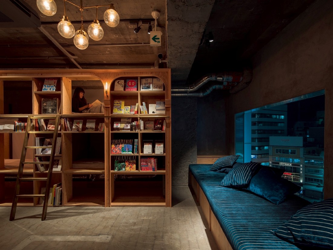 Book'n Bed, l'hôtel bibliothèque au Japon !